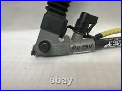 02 03 04 06 Honda CRV Front Right Passenger Seatbelt Seat Belt Buckle Black OEM