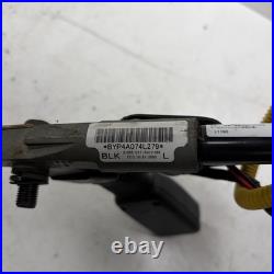 02-05 Honda Civic Si Left Front Seat Belt Buckle Black 81855-S5T-A01ZA OEM