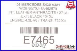 03-06 Mercedes W220 S430 Front Left Seatbelt Seat Belt Buckle OEM 03-06 Mercedes W220 S430 Front Left Seatbelt Seat Belt Buckle OEM