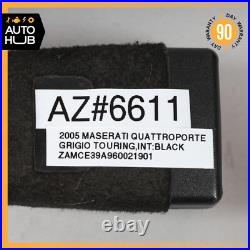 03-13 Maserati Quattroporte M139 Front Driver Left Side Seat Belt Buckle OEM