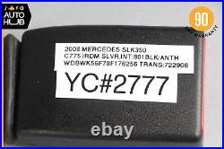 05-11 Mercede R171 SLK350 SLK300 Right Side Seat Belt Seatbelt Buckle Black OEM