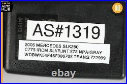 05-11 Mercedes R171 SLK280 SLK350 Left Side Seat Belt Seatbelt Buckle OEM