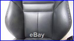 06-10 Bmw E63 M6 Right Side Passenger Seat W Belt Buckle Black Interior Oem 4160
