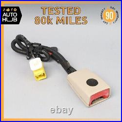 06-12 Bentley Continental Flying Spur Front Left Side Seat Belt Buckle OEM 58k