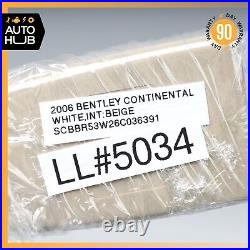 06-12 Bentley Continental Flying Spur Front Left Side Seat Belt Buckle OEM 58k