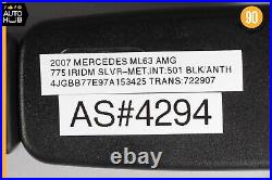 06-13 Mercede W164 ML63 GL550 R350 Front Left Driver Side Seat Belt Buckle OEM