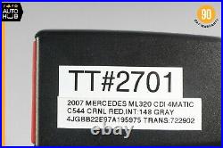 06-13 Mercedes W164 ML320 R350 GL350 Front Left Driver Side Seat Belt Buckle OEM