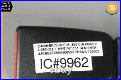 06-13 Mercedes W164 ML350 GL450 Front Left Driver Side Seat Belt Buckle Black