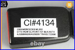 06-13 Mercedes W164 ML350 R350 Front Left Driver Side Seat Belt Buckle Black OEM