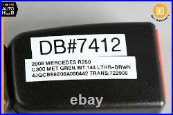06-13 Mercedes W251 R350 GL350 ML350 Front Left Driver Side Seat Belt Buckle OEM