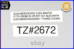 06-13 Mercedes W251 R350 GL450 Front Left Driver Side Seat Belt Buckle Black OEM