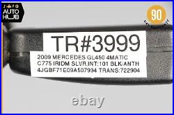 06-13 Mercedes X164 GL450 R350 Front Left Driver Side Seat Belt Buckle Black OEM