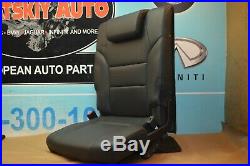 07-09 Acura MDX Rear 3rd Row Left Driver Side Seat Complete Black