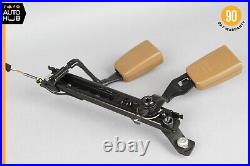 07-09 Mercedes W221 S550 S450 S600 Rear Right Side Seat Belt Buckle Brown OEM