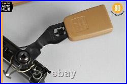07-09 Mercedes W221 S550 S450 S600 Rear Right Side Seat Belt Buckle Brown OEM