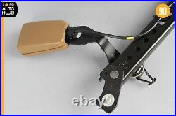 07-09 Mercedes W221 S550 S450 S600 Rear Right Side Seat Belt Buckle Brown OEM