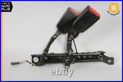 07-13 Mercedes W221 S550 S450 S600 Rear Right Side Seat Belt Buckle Black OEM