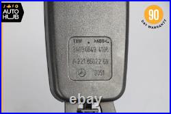 07-13 Mercedes W221 S550 S600 S63 AMG Rear Right Side Seat Belt Buckle Black OEM