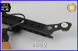 07-13 Mercedes W221 S600 S550 S63 AMG Rear Right Side Seat Belt Buckle Brown OEM