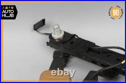 07-13 Mercedes W221 S600 S550 S63 AMG Rear Right Side Seat Belt Buckle Brown OEM