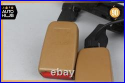 07-13 Mercedes W221 S600 S550 S63 AMG Rear Right Side Seat Belt Buckle Brown OEM