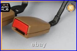 07-13 Mercedes W221 S600 S550 S63 AMG Rear Right Side Seat Belt Buckle Brown OEM 07-13 Mercedes W221 S600 S550 S63 AMG Rear Right Side Seat Belt Buckle Brown OEM