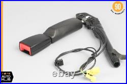 07-14 Mercede W216 S550 CL550 Front Right Passenger Seat Belt Buckle Black OEM