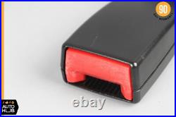 07-14 Mercede W216 S550 CL550 Front Right Passenger Seat Belt Buckle Black OEM