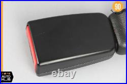 07-14 Mercede W216 S550 CL550 Front Right Passenger Seat Belt Buckle Black OEM