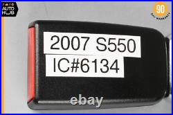 07-14 Mercedes W221 S550 CL550 Front Right Passenger Seat Belt Buckle OEM
