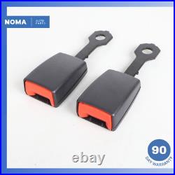 07-15 Jaguar X150 XK XKR Rear Right & Left Side Seat Belt Buckle Set Black OEM 07-15 Jaguar X150 XK XKR Rear Right & Left Side Seat Belt Buckle Set Black OEM
