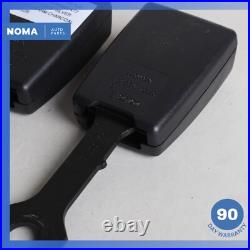 07-15 Jaguar X150 XK XKR Rear Right & Left Side Seat Belt Buckle Set Black OEM 07-15 Jaguar X150 XK XKR Rear Right & Left Side Seat Belt Buckle Set Black OEM