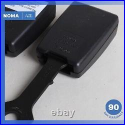 07-15 Jaguar X150 XK XKR Rear Right & Left Side Seat Belt Buckle Set Black OEM 07-15 Jaguar X150 XK XKR Rear Right & Left Side Seat Belt Buckle Set Black OEM