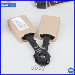 07-15 Jaguar X150 XK XKR Rear Seat Belt Retractor & Seat Buckle Set Beige OEM 07-15 Jaguar X150 XK XKR Rear Seat Belt Retractor & Seat Buckle Set Beige OEM