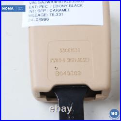 07-15 Jaguar X150 XK XKR Rear Seat Belt Retractor & Seat Buckle Set Beige OEM 07-15 Jaguar X150 XK XKR Rear Seat Belt Retractor & Seat Buckle Set Beige OEM