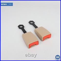 07-15 Jaguar XKR XK X150 Rear Right & Left Side Seat Belt Buckle Set SEP OEM 07-15 Jaguar XKR XK X150 Rear Right & Left Side Seat Belt Buckle Set SEP OEM
