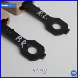 07-15 Jaguar XKR XK X150 Rear Right & Left Side Seat Belt Buckle Set SEP OEM 07-15 Jaguar XKR XK X150 Rear Right & Left Side Seat Belt Buckle Set SEP OEM