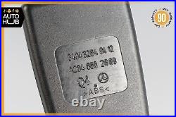 08-15 Mercedes W204 C300 C350 Rear Seat Belt Buckle Set of 3 2048602869 OEM