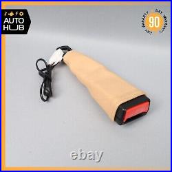 08-19 Maserati GranTurismo Front Left or Right Seat Belt Buckle Beige OEM 08-19 Maserati GranTurismo Front Left or Right Seat Belt Buckle Beige OEM