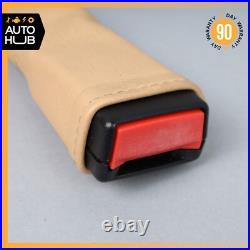 08-19 Maserati GranTurismo Front Left or Right Seat Belt Buckle Beige OEM