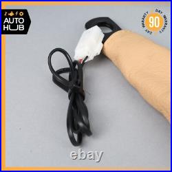 08-19 Maserati GranTurismo Front Left or Right Seat Belt Buckle Beige OEM