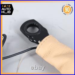 08-19 Maserati GranTurismo Front Left or Right Seat Belt Buckle Beige OEM