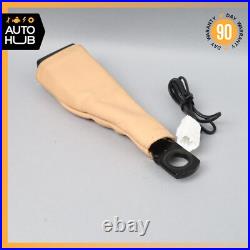 08-19 Maserati GranTurismo Front Left or Right Seat Belt Buckle Beige OEM