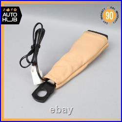 08-19 Maserati GranTurismo Front Left or Right Seat Belt Buckle Beige OEM