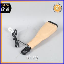 08-19 Maserati GranTurismo Front Left or Right Seat Belt Buckle Beige OEM
