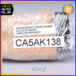 08-19 Maserati GranTurismo Front Left or Right Seat Belt Buckle Beige OEM 08-19 Maserati GranTurismo Front Left or Right Seat Belt Buckle Beige OEM