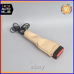 08-19 Maserati GranTurismo M145 Front Left or Right Seat Belt Buckle Beige OEM