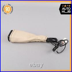 08-19 Maserati GranTurismo M145 Front Left or Right Seat Belt Buckle Beige OEM