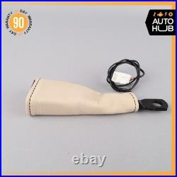 08-19 Maserati GranTurismo M145 Front Left or Right Seat Belt Buckle Beige OEM