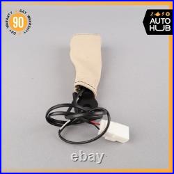 08-19 Maserati GranTurismo M145 Front Left or Right Seat Belt Buckle Beige OEM